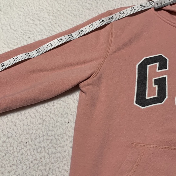 Gap Kids Girls Rose Colored Hoodie, EUC, Size Medium - Picture 6 of 9